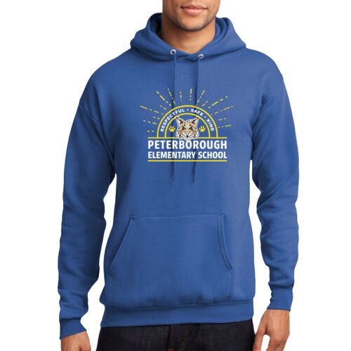 Adult Unisex Pullover Hoodie (Blue) Thumbnail